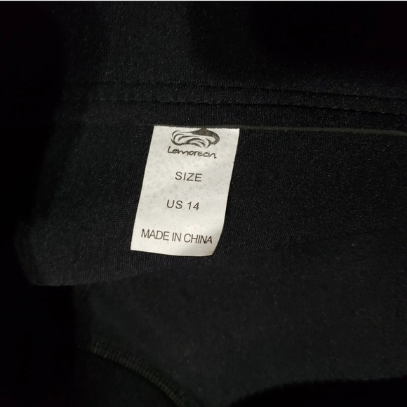 Lemorecn Shorty Neoprene Wetsuit 2mm Youth 14 Purple Black - Picture 4 of 7